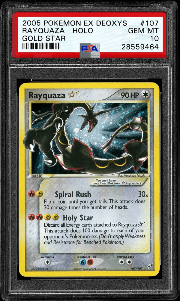 Gold Star Rayquaza