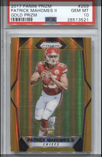 Panini Prizm Gold Rookie #269