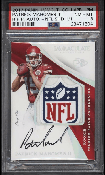 Panini Immaculate Collection Rookie Premium Patch Autograph
