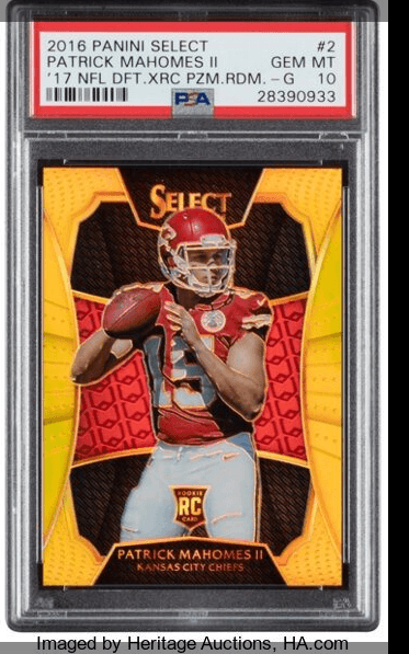 Panini Select 2016 Gold Prizm Redemption