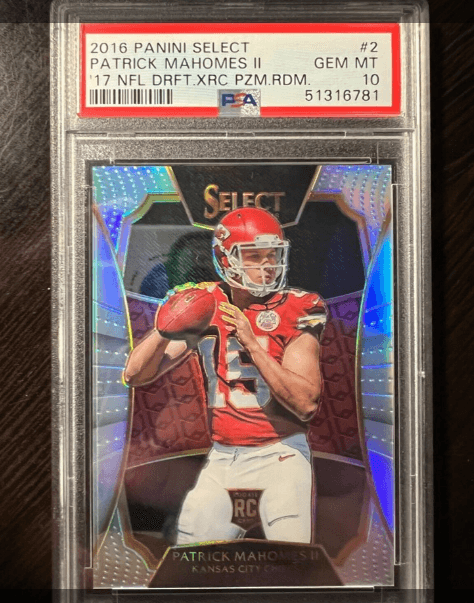 Panini Select XRC Redemption