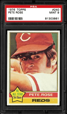 1976 Topps Pete Rose card
