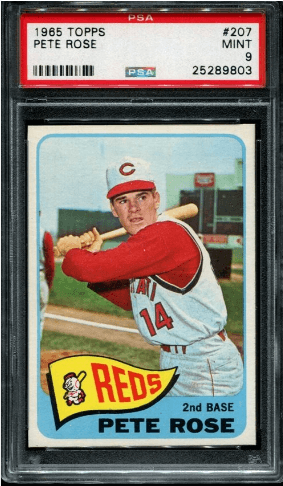 1965 Topps Pete Rose card