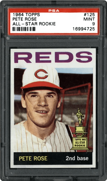 1964 Topps Pete Rose card