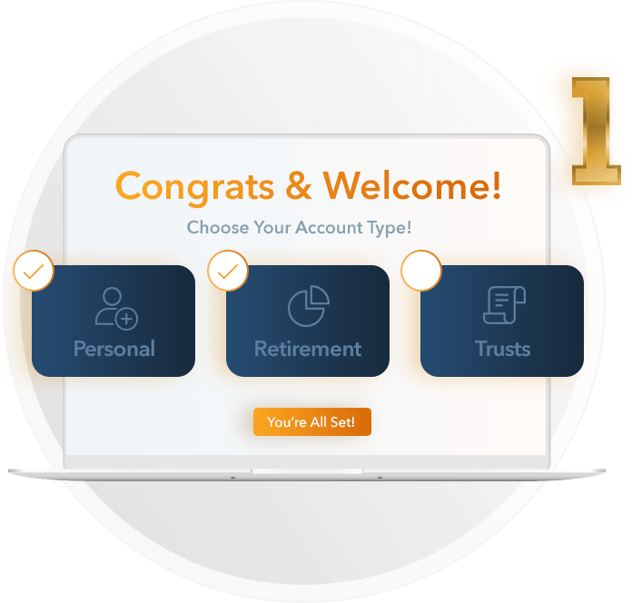 Choosing account type with Hard Assets Alliance