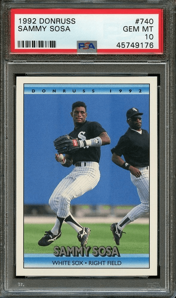 Regular 1992 Donruss #740 cards don't sell for much but rare misprints can be valuable