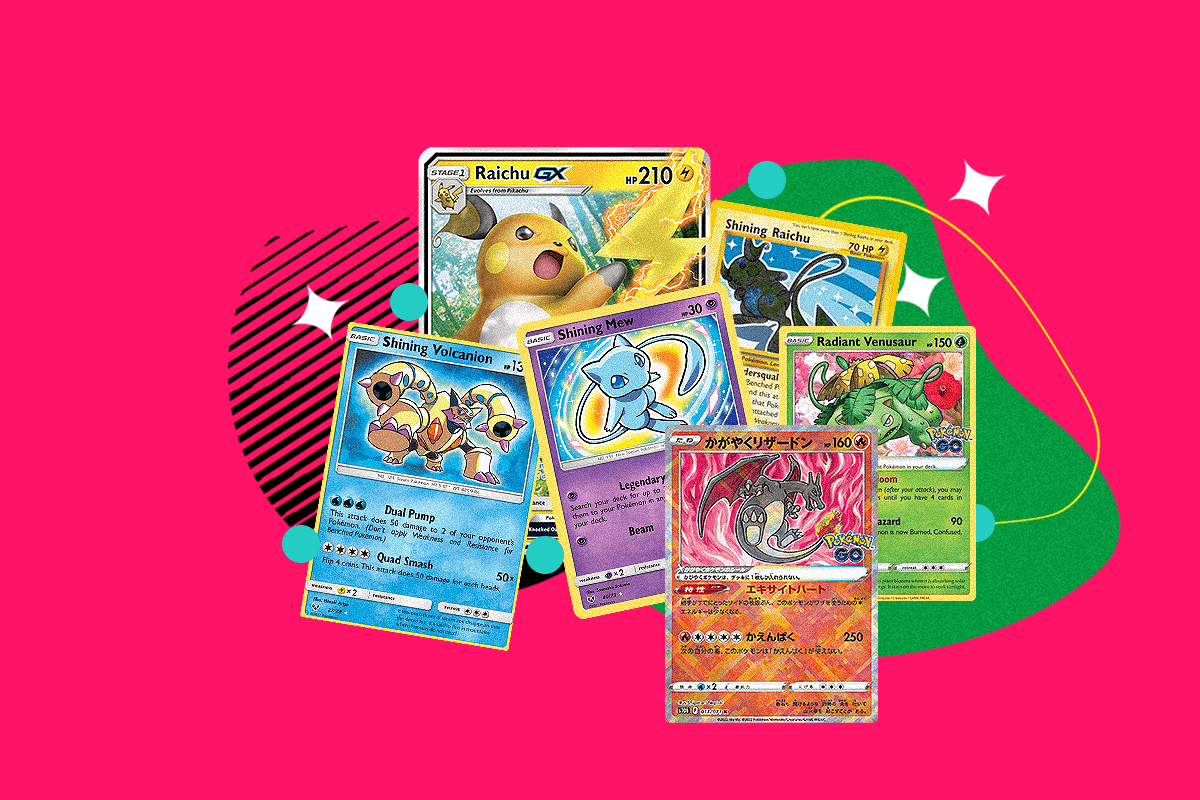 shiny pokemon cards Amazon.com: Pokemon TCG 50 Shiny/Foil Pokemon Cards (Assorted Lot with No  Duplicates) : Toys & Games main image 0