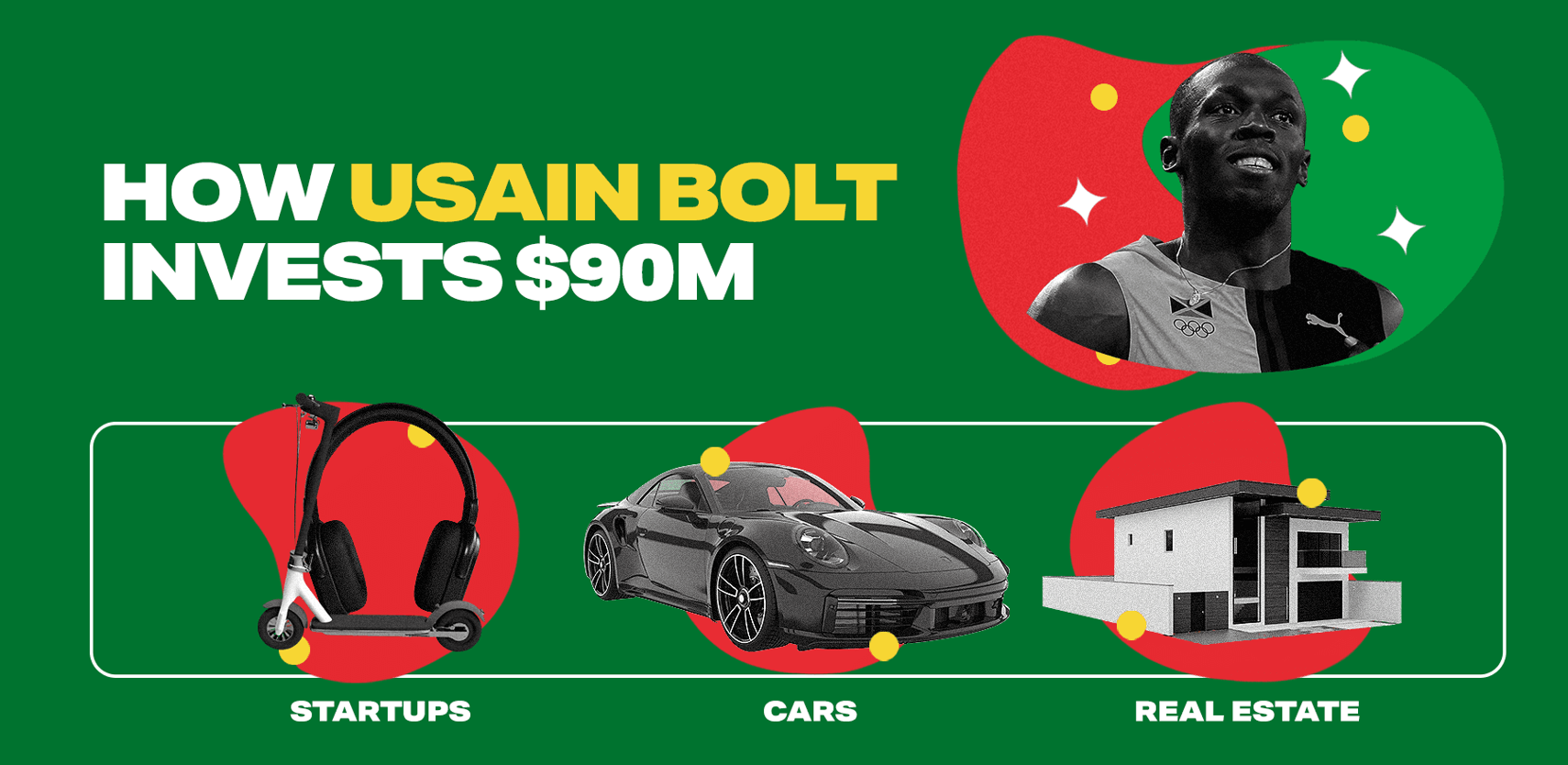 Usain Bolt infographic