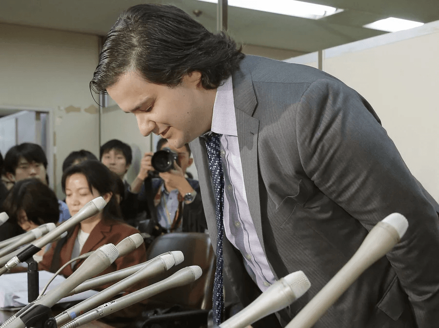 Mark Karpeles at Mt. Gox news conference