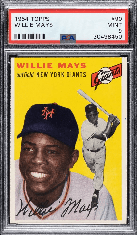 1954 Topps Willie Mays #90