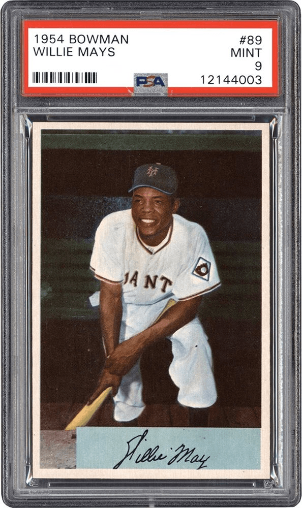 1954 Bowman Willie Mays #89