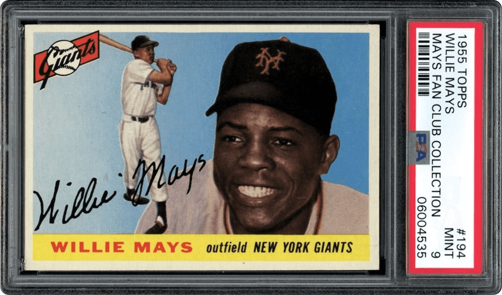 1955 Topps Willie Mays #194
