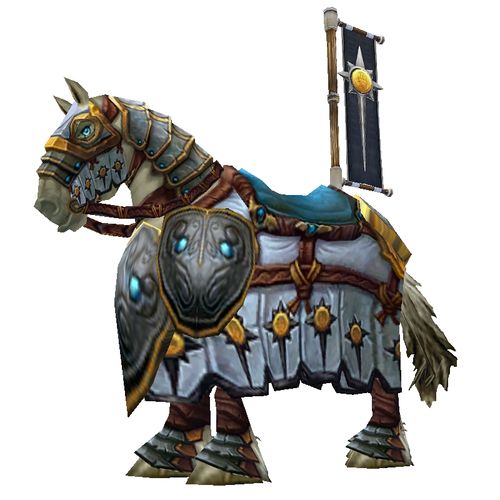 Crusader's White Warhorse mount
