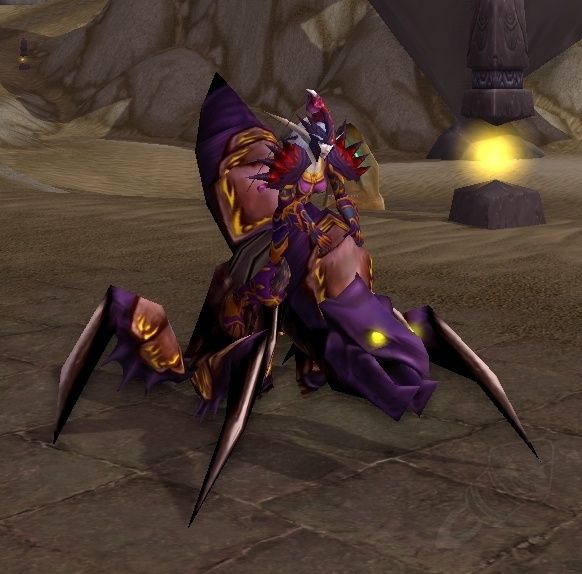 Black Qiraji Resonating Crystal mount